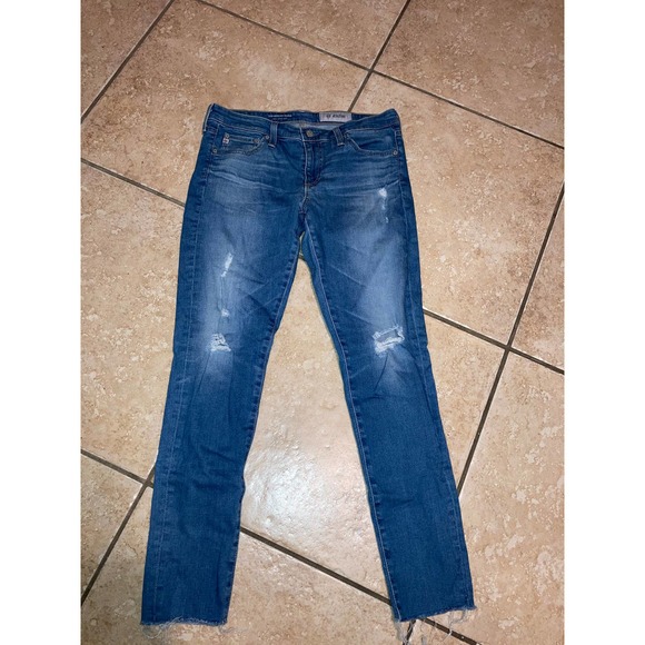 Ag Adriano Goldschmied Denim - AG Ankle Super Skinny Jeans Size 29